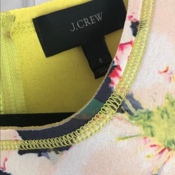 J. Crew Floral Shift Dress - Picture 3 of 6